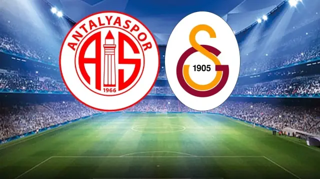 Antalyaspor-Galatasaray maçında ilk 11’ler belli oldu