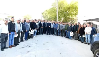 Ayhan Gider, Ayvacık’ta Muhtarlarla Toplandı