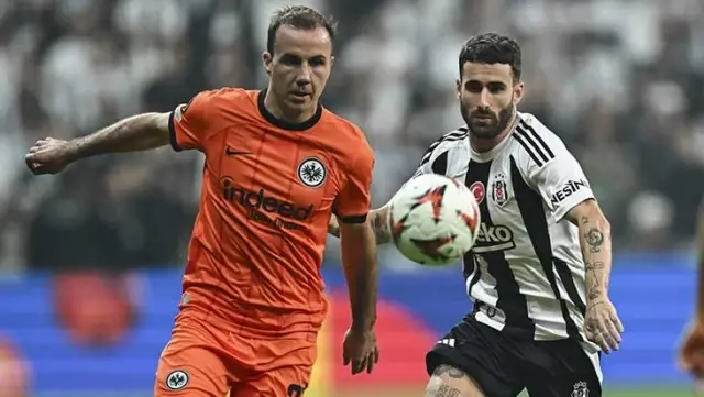 Beşiktaş, Eintracht Frankfurt’a sahasında 3-1 yenildi