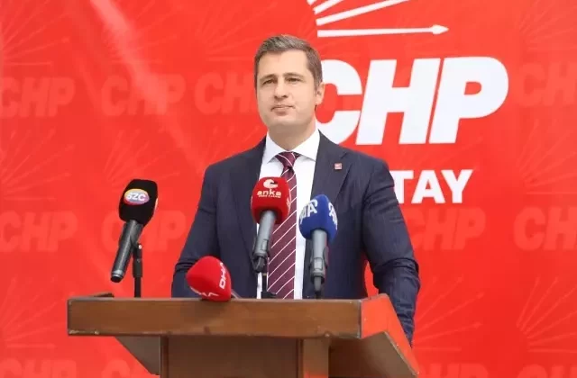 CHP Sözcüsü Yücel, Hatay’da MYK toplantısı sonrasında konuştu Açıklaması