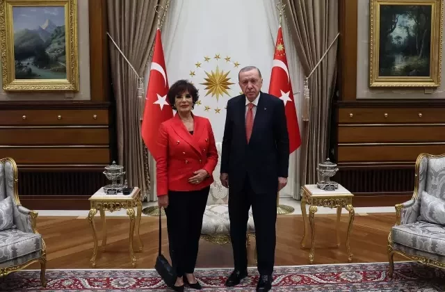 Cumhurbaşkanı Erdoğan, Hülya Koçyiğit’i kabul etti