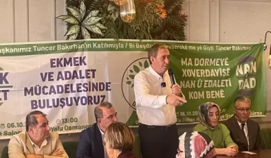 DEM Parti Eş Genel Başkanı Bakırhan’dan Yeni Anayasa Açıklaması