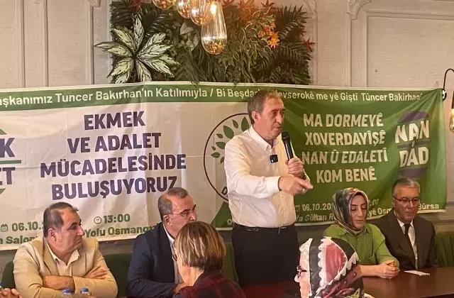 DEM Parti Eş Genel Başkanı Bakırhan’dan Yeni Anayasa Açıklaması