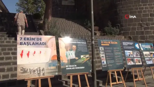 Diyarbakır’dan Cumhurbaşkanı Erdoğan liderliğinde Filistin’e destek mesajı