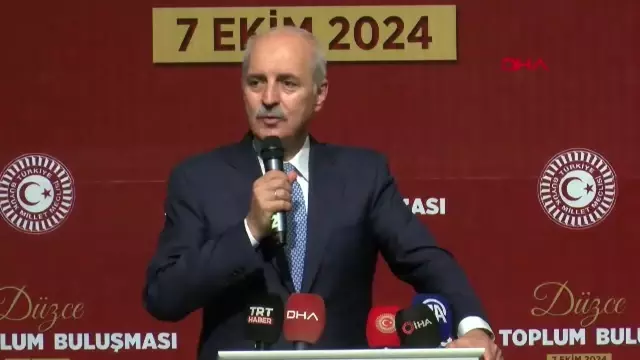 DÜZCE Numan Kurtulmuş STK temsilcileriyle bir araya geldi