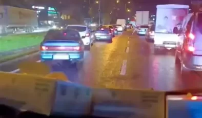 Düzce’de Ambulansa Fermuar Sistemiyle Yol Verildi