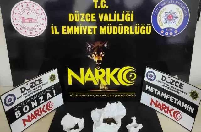 Düzce’de Narkotik Operasyonunda 3 Tutuklama