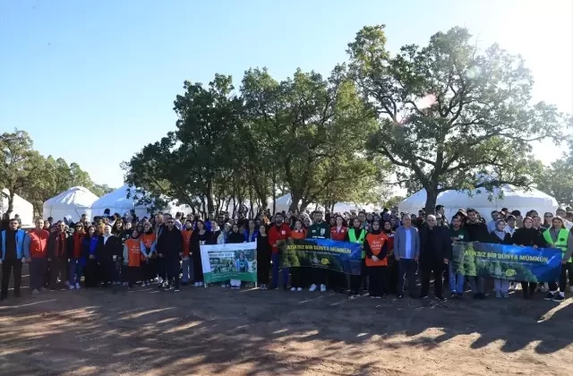 Edirne, Kırklareli ve Tekirdağ’da Orman Temizliği Etkinliği