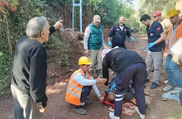 Elektrik Direği Montajında İşçi Düşerek Ağır Yaralandı