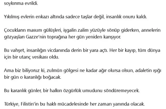 Emine Erdoğan’dan ‘Gazze’ paylaşımı