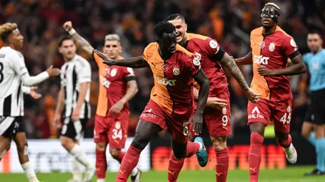 Galatasaray, ezeli rakibi Beşiktaş’ı 2-1 yendi