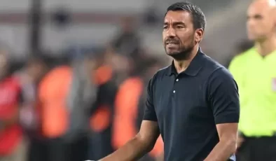 Giovanni van Bronckhorst’dan puan kaybı sonrası çarpıcı itiraf