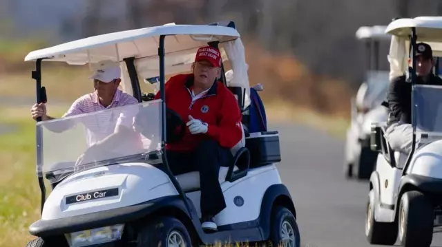 Güvenlik endişelerinden dolayı Trump’ın golf oynamasının yasaklandığı iddia edildi