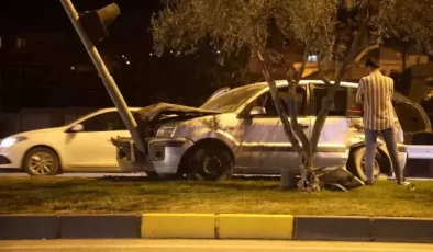 Hatay’da Trafik Kazası: Sürücü Yaralandı