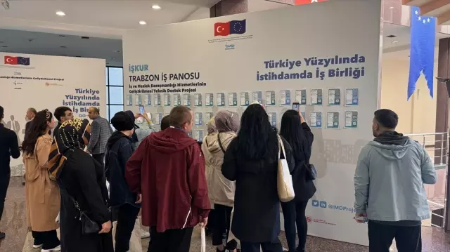 İŞKUR Trabzon Kariyer Expo 2024 Fuarı Başladı