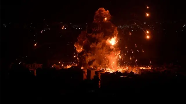 İsrail’den Beyrut’a peş peşe yoğun bombardıman