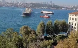 İstanbul Boğazı’nda 2 yük gemisi çarpıştı