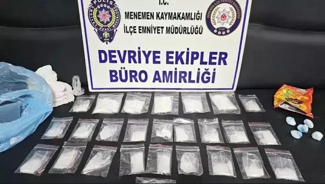 İzmir’de Metamfetamin Operasyonu: 3 Şüpheli Tutuklandı