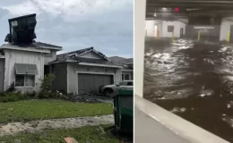 Kasırga felaketiyle boğuşan Florida’da OHAL ilan edildi, can kaybı var