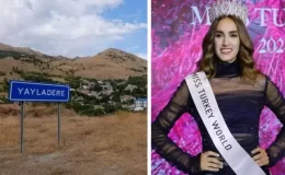 Miss Turkey birincisi İdil Bilgen, Amerika’ya gitmiş