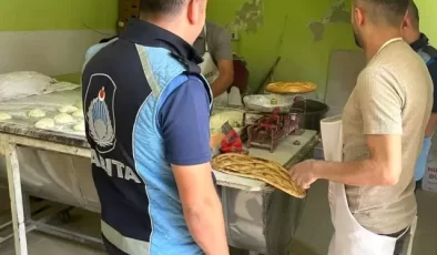 Palu’da Zabıta Ekiplerinden Market, Fırın ve Kasap Denetimi