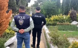 Polis, Cem Garipoğlu’nun kabrinin bulunduğu mezarlıkta nöbet tutuyor