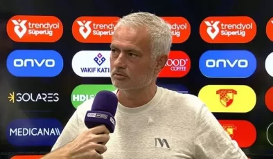 Samsun’da 2 puan bırakan Mourinho suçu hakeme attı