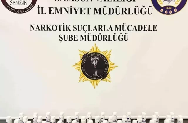 Samsun’da Uyuşturucu Operasyonu: 2 Bin 576 Hapla Yakalanan Kadın Gözaltında