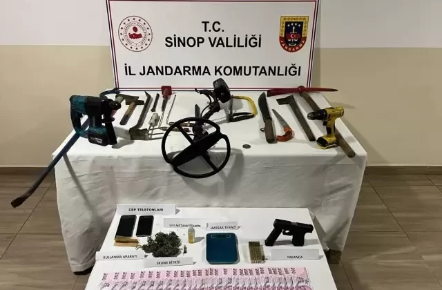 Sinop’ta Uyuşturucu Operasyonu: 2 Gözaltı