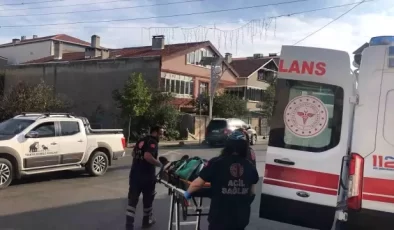 Tekirdağ’da Yaya Kaza Geçirdi: Otomobil Çarptı