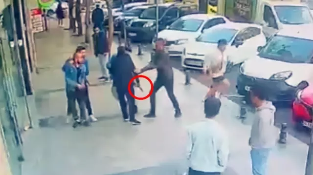 Ukala tavırlarla polise silah çeken şahsın görüntüleri ortaya çıktı