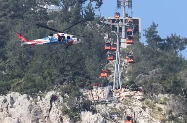 Antalya’daki teleferik kazası davasında 5 kişi için tahliye kararı