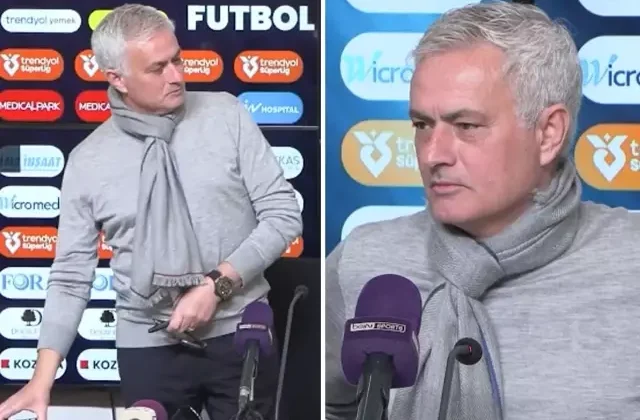 Basın toplantısına geç kalan Jose Mourinho: Kebap çok iyiydi