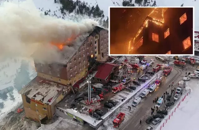 Bolu Belediyesi’nin itfaiye raporu tamamlandı: İşte yangının çıkış noktası