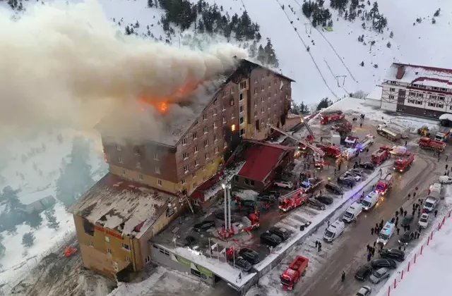 Bolu’da otel yangınında hayatını kaybedenlerin sayısı 66’ya yükseldi