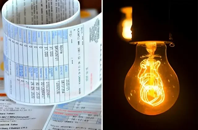 Elektrik faturası 1050 lirayı geçen 2 bin lira ödeyecek