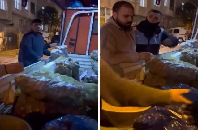 Esenyurt’ta seyyar satıcının terazi oyunu! 10 kilo patatesi 21 kilo diye sattı