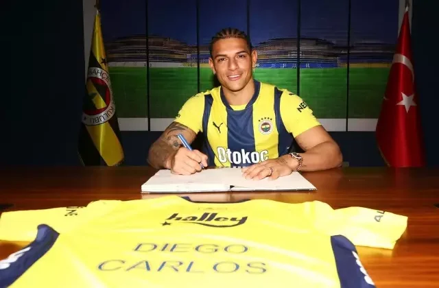 Fenerbahçe, Diego Carlos ile 3.5 yıllık sözleşme imzaladı