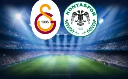 Galatasaray-Konyaspor maçının ilk 11’leri belli oldu