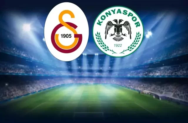 Galatasaray-Konyaspor maçının ilk 11’leri belli oldu