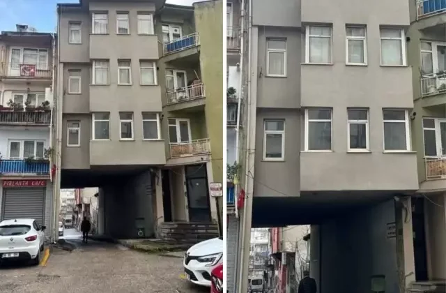 Konya’da çöken binanın ardından Bursa’daki o bina sosyal medyanın gündeminde