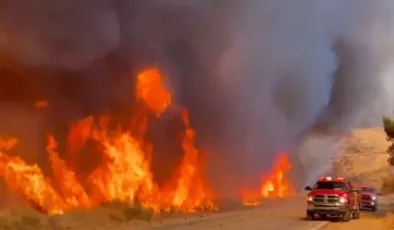 Los Angeles’ta yeniden yangın çıktı, alevler hızla yayılıyor