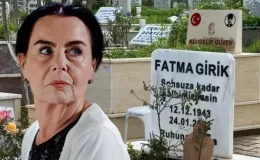 Türk sinemasının usta ismi Fatma Girik, mezarı başında anıldı