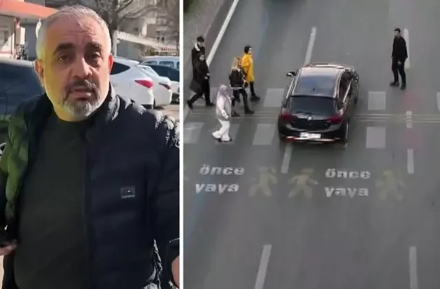 Yayaya yol vermeyince ceza kesildi, “Siz şaka mısınız ağabey” dedi