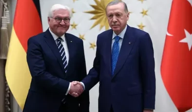 Cumhurbaşkanı Erdoğan, Almanya Cumhurbaşkanı Steinmeier ile görüştü