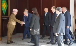 DEM Parti İmralı heyeti Mesud Barzani ile görüştü