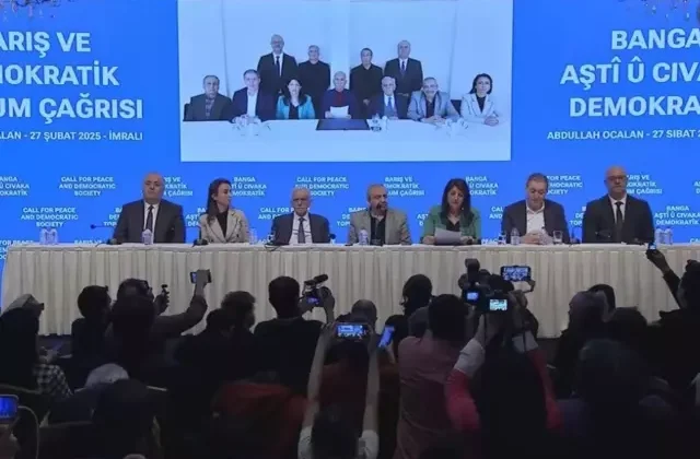 DEM Parti’den Öcalan’ın çağrısı sonrası atılacak ikinci adım mesajı