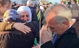 Diyarbakır’da Öcalan’ın çağrısı okunurken vatandaşların tepkisi