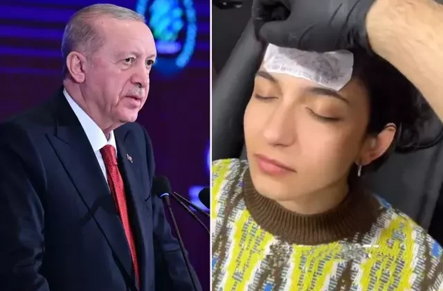 Erdoğan’a olan sevgisini, yaptırdığı ilginç dövmeyle gösterdi