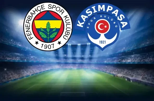 Fenerbahçe-Kasımpaşa maçının ilk 11’leri belli oldu